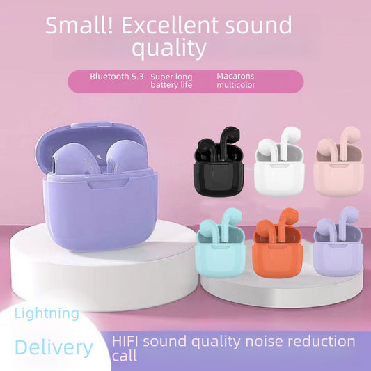 Cross-border A2Pro Bluetooth 5.3 Headset Mini In-ear TWS Wireless Transparent Macaron Color Ultra-long Endurance Pro10